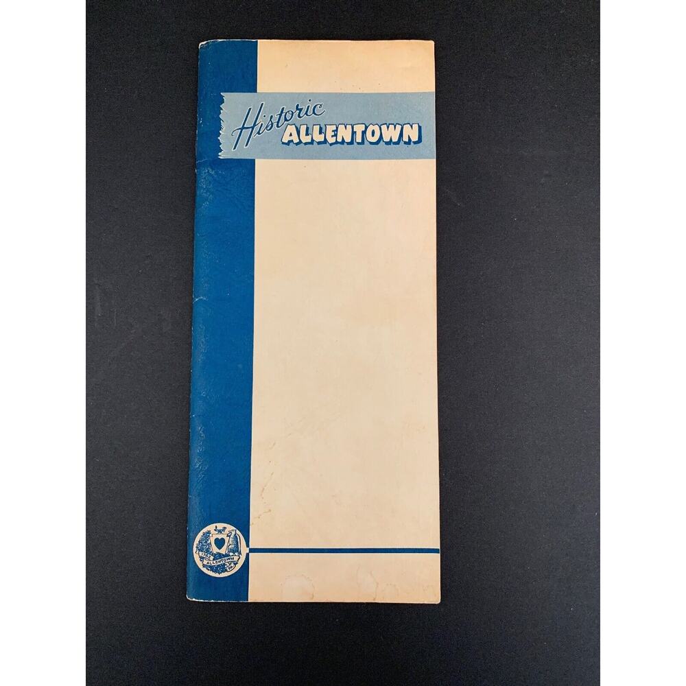 Vintage Historic Allentown Pamphlet‎ Advertising Trexler Funeral Homes1960s